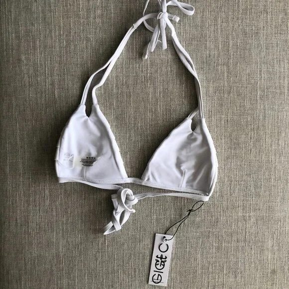 Gigi C Bikinis Gabriella Triangle Top (size L) NWT - Picture 5 of 5